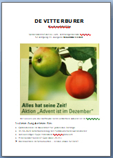 Gemeindebrief November  2013