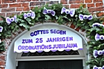 Silbernes Ordinationsjubiläum von Pastor Hoogstraat
