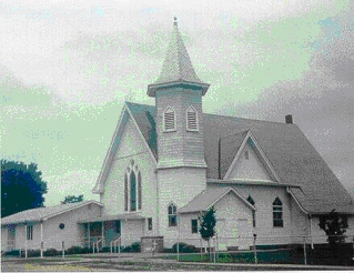 Foto der St. Immanuel Lutheran Church in Gage Country/Nebraska