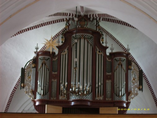 Foto: Die Orgel der St. Victor Kirche