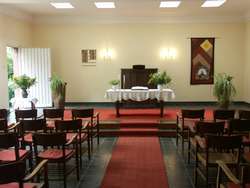 Kirchenraum der Mennoniten in Emden