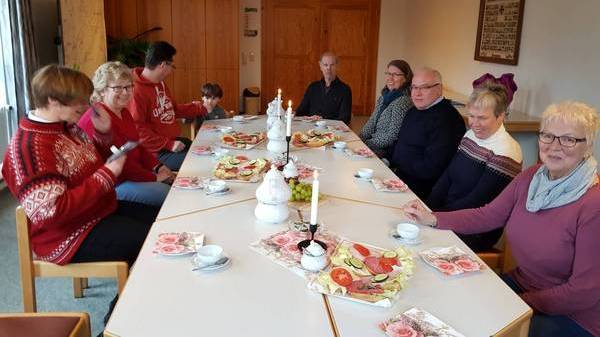 Pause in der Kirchengemeinde Horsten