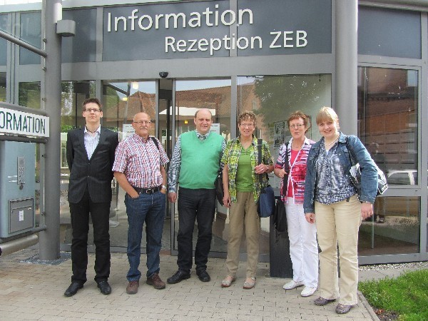 QE-Team am Seminargebäude im Stephansstift, Hannover
